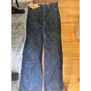 Iron Workers Motorcycle Jeans Mens 32x31 Blue Bootcut Armored Knees NWT